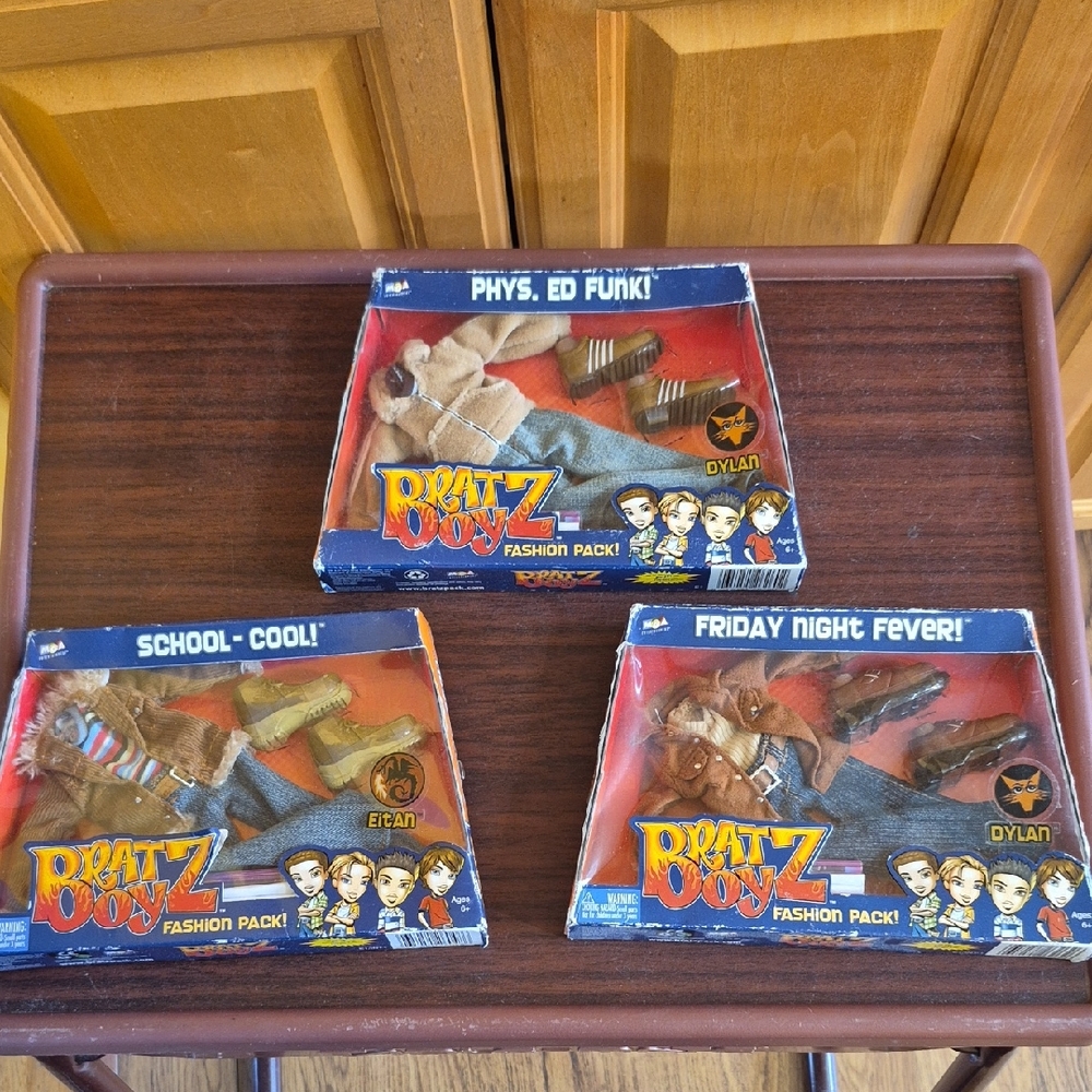 Bratz Boyz Fashion Pack Set New Sealed